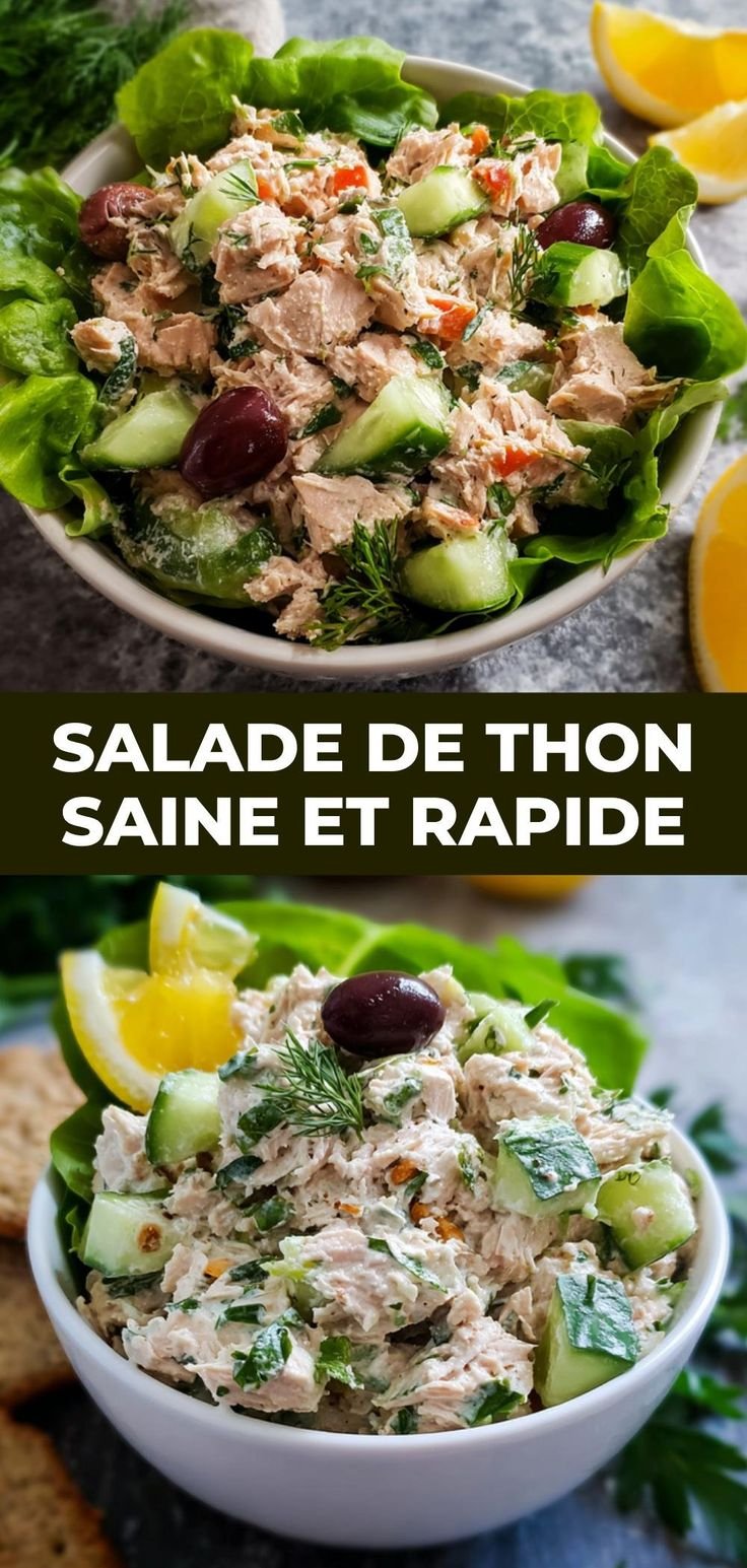Salade de thon saine