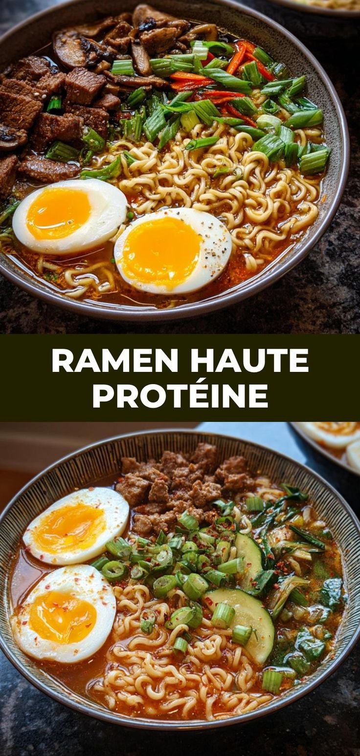 Nouilles Ramen Haute Protéine