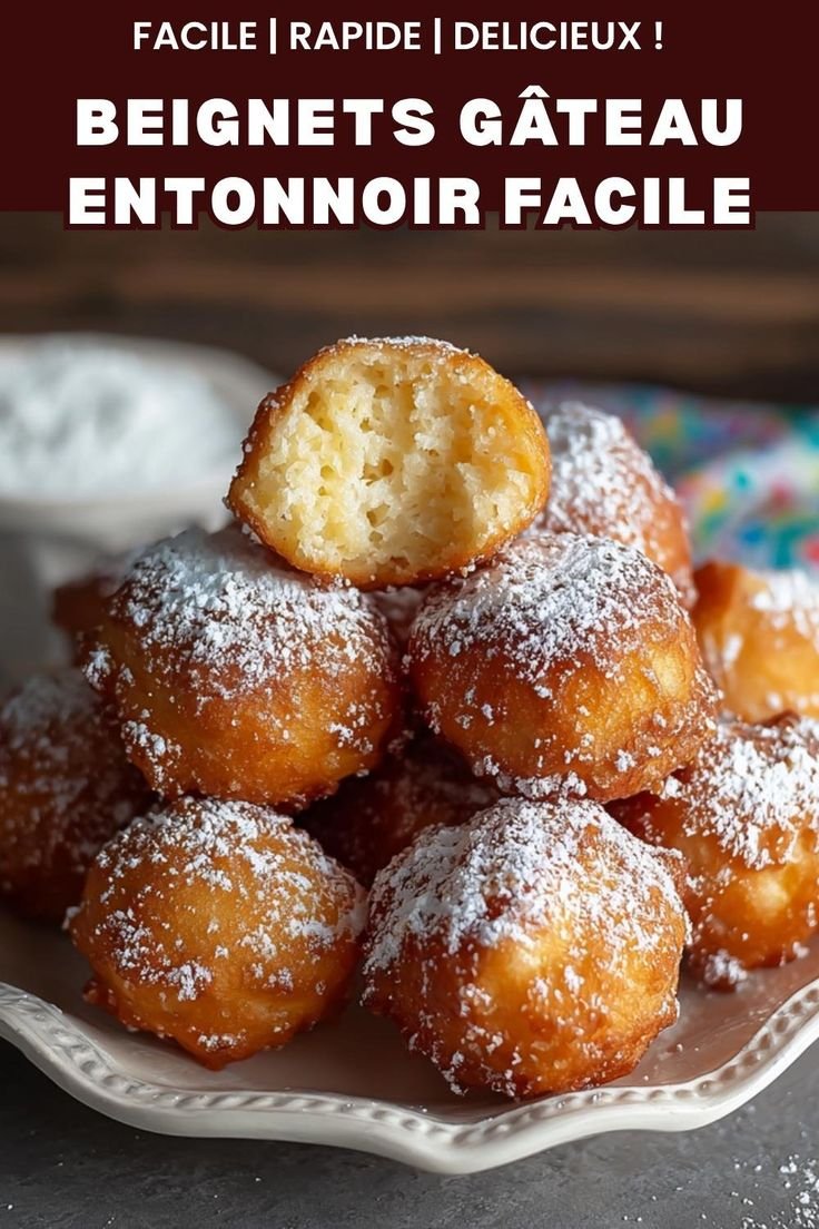Beignets Gâteau Entonnoir
