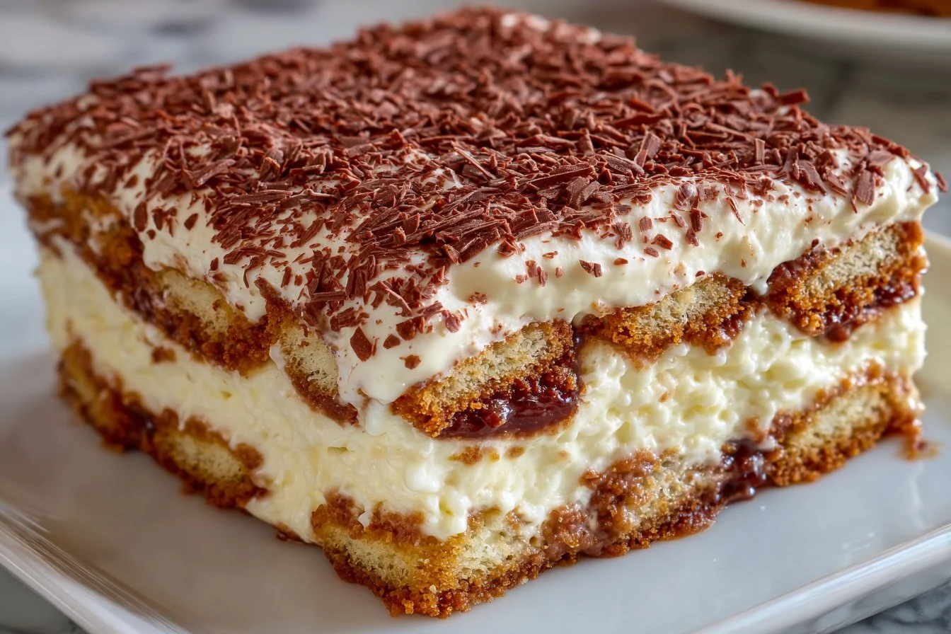 Recette de tiramisu spéculoos, un dessert parfait à déguster.