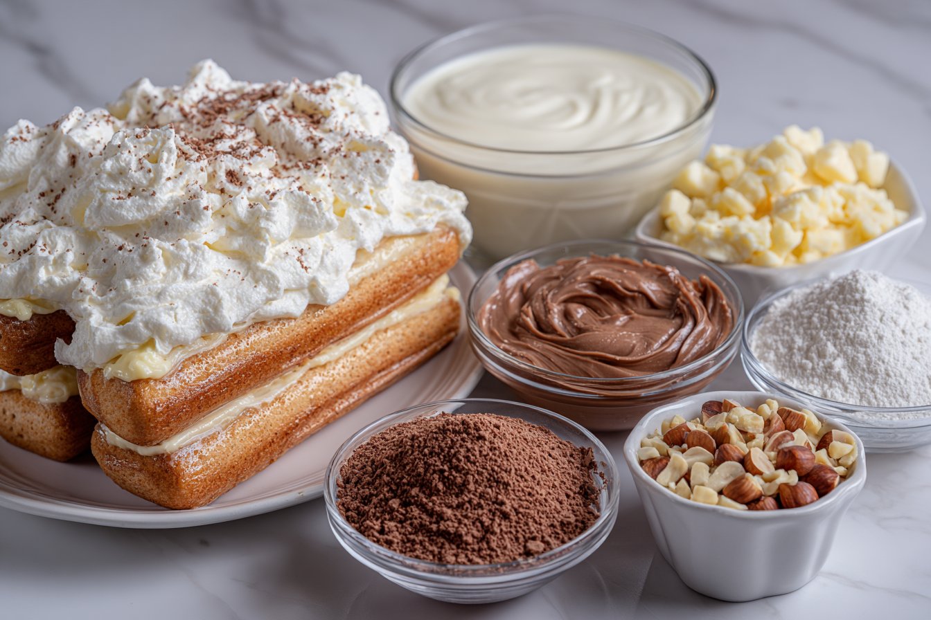 Tiramisu Façon Kinder Bueno