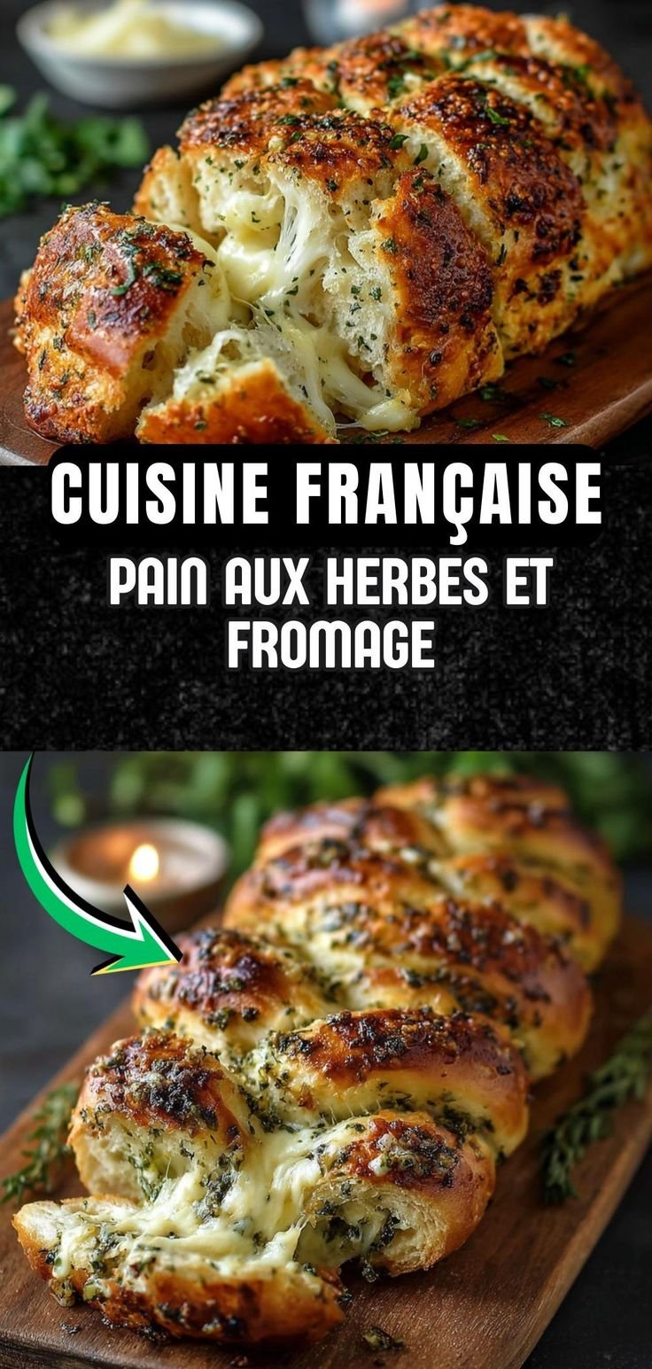Pain aux Herbes Italiennes et Fromage
