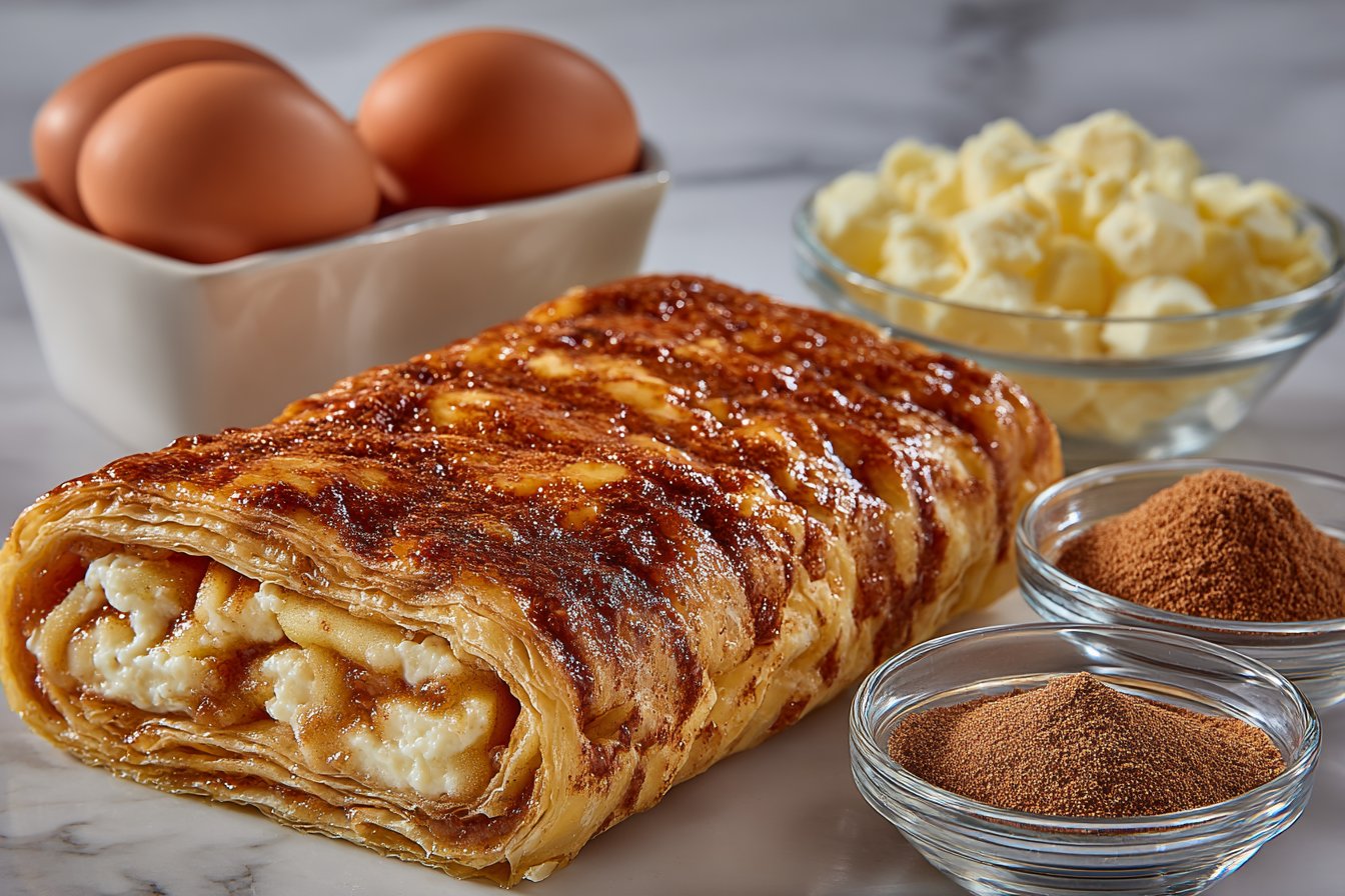 Roulés Feuilletés aux Pommes en 10 Minutes