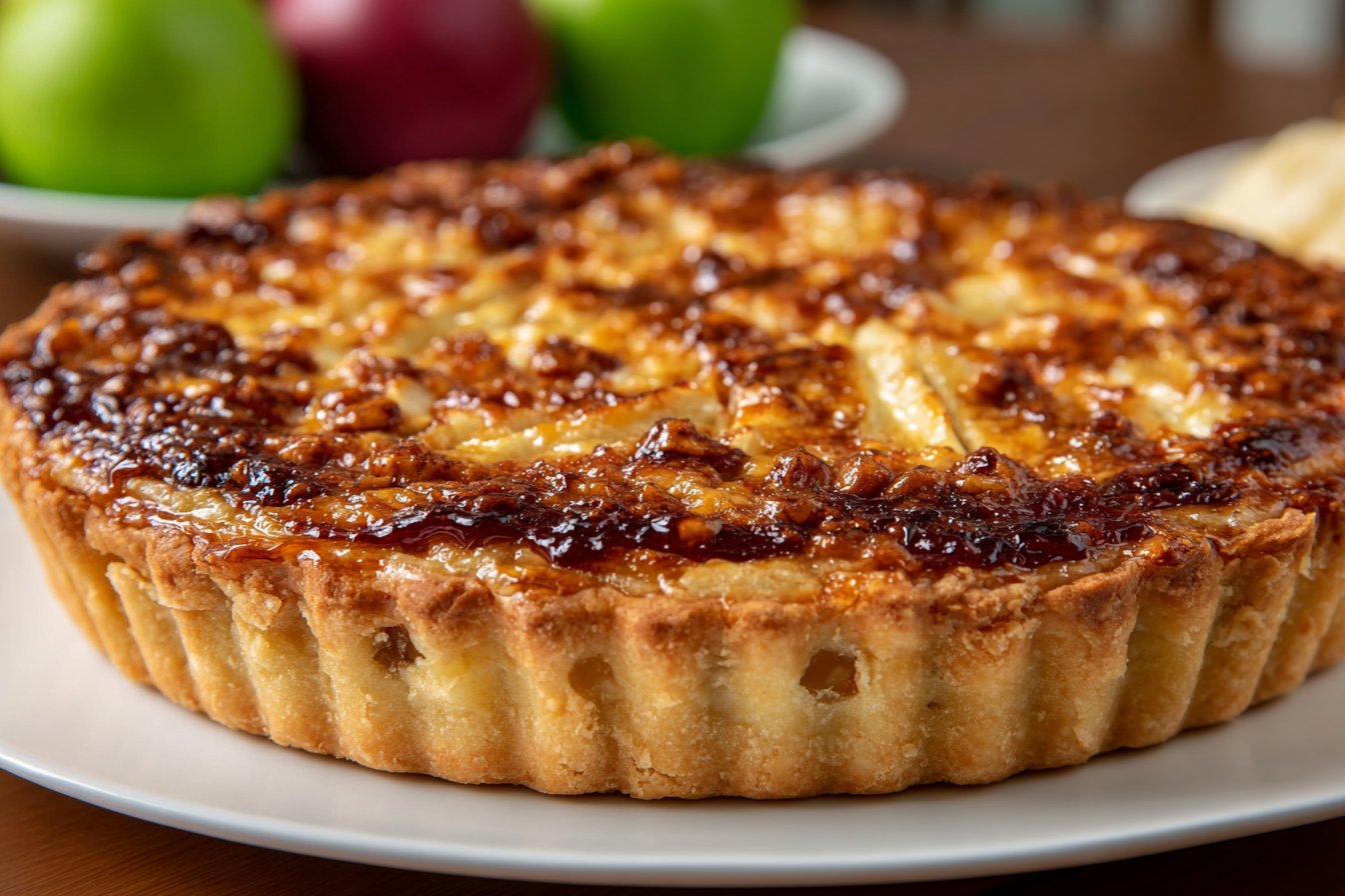 Tarte aux Pommes Façon Crème Brûlée : Un Délice à Chérir
