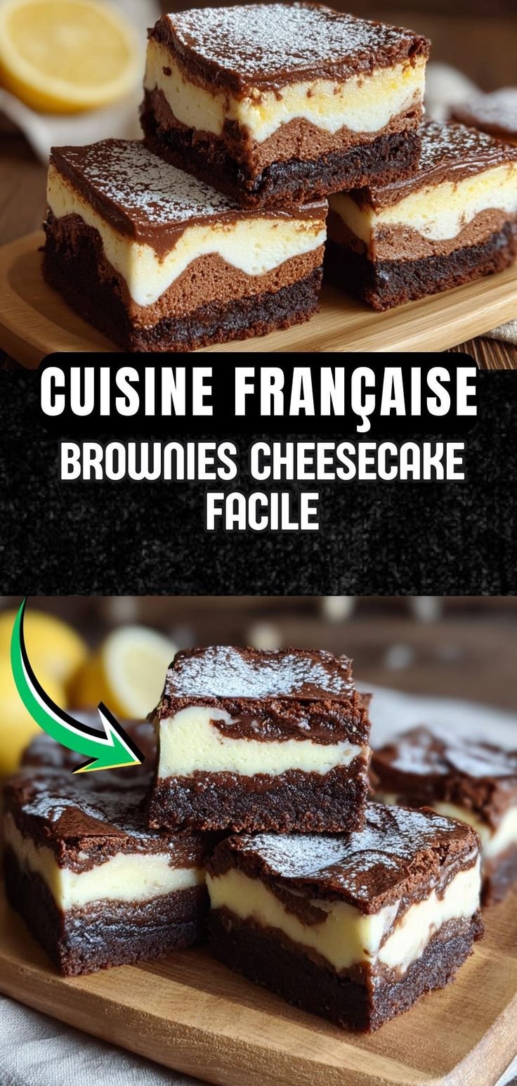 Brownies au fromage blanc