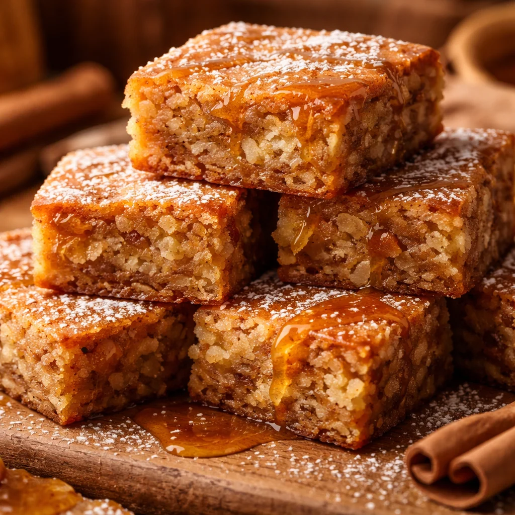 Blondies Miel Cannelle