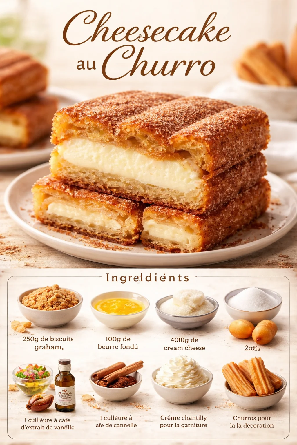 Cheesecake au Churro