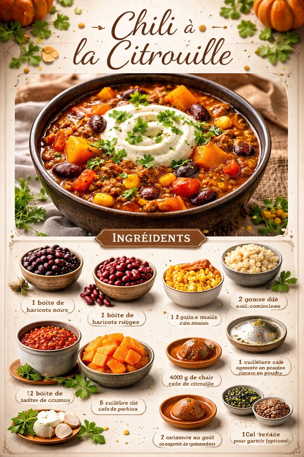 Chili à la Citrouille