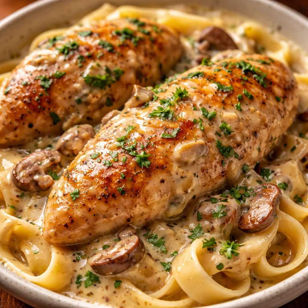 Recette de poulet crémeux dans un cuiseur lent, plat savoureux et réconfortant