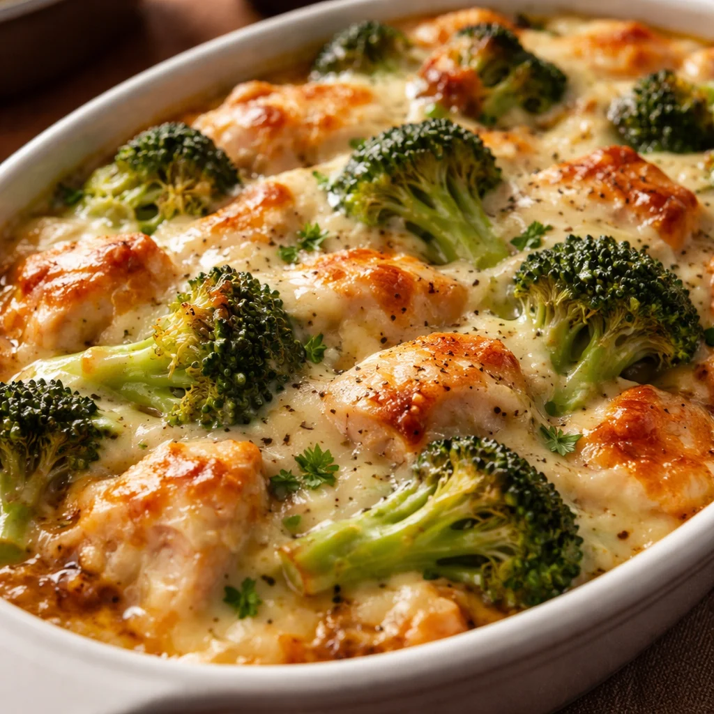 Gratin Poulet Brocoli