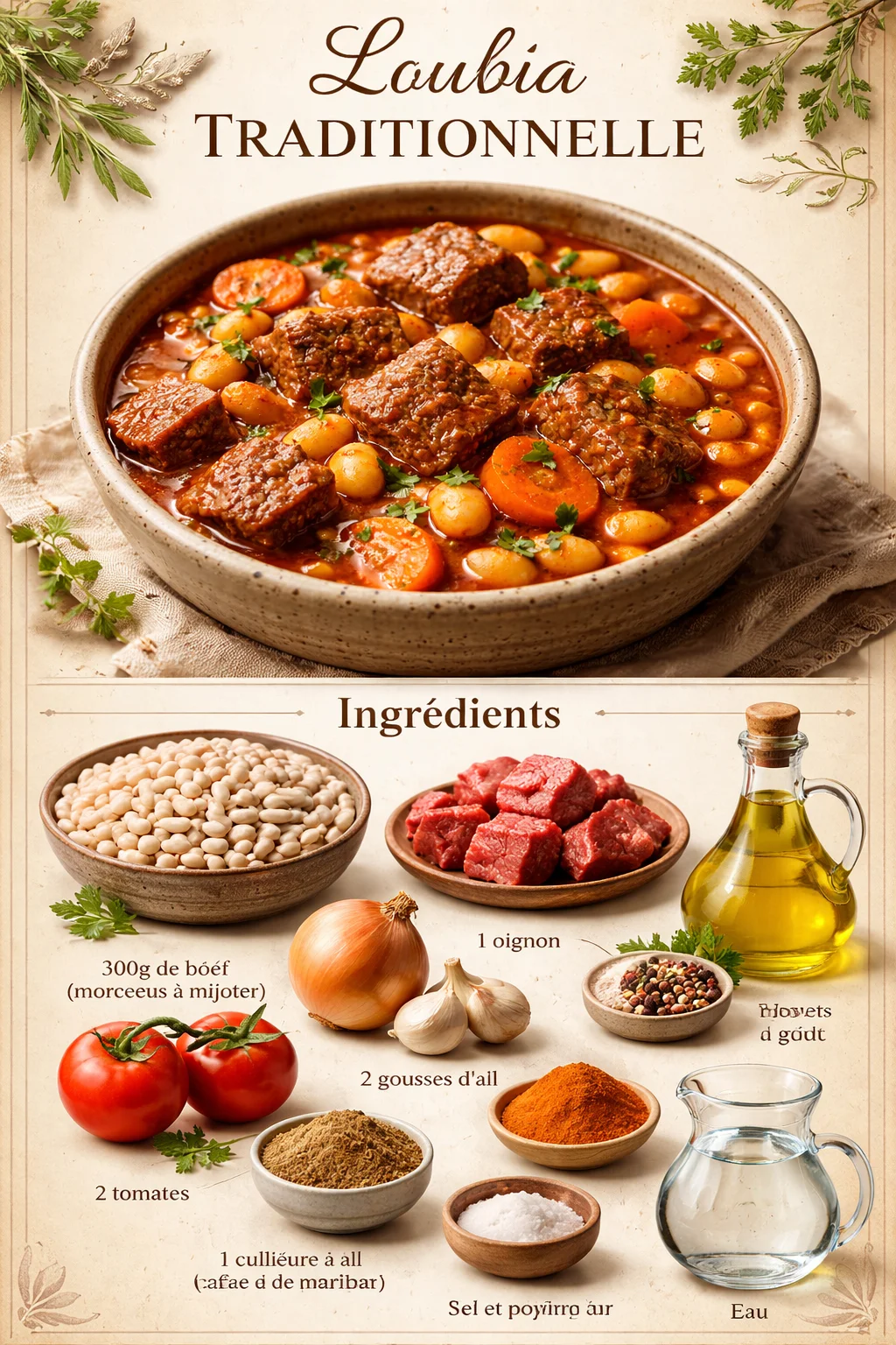 Loubia Traditionnelle