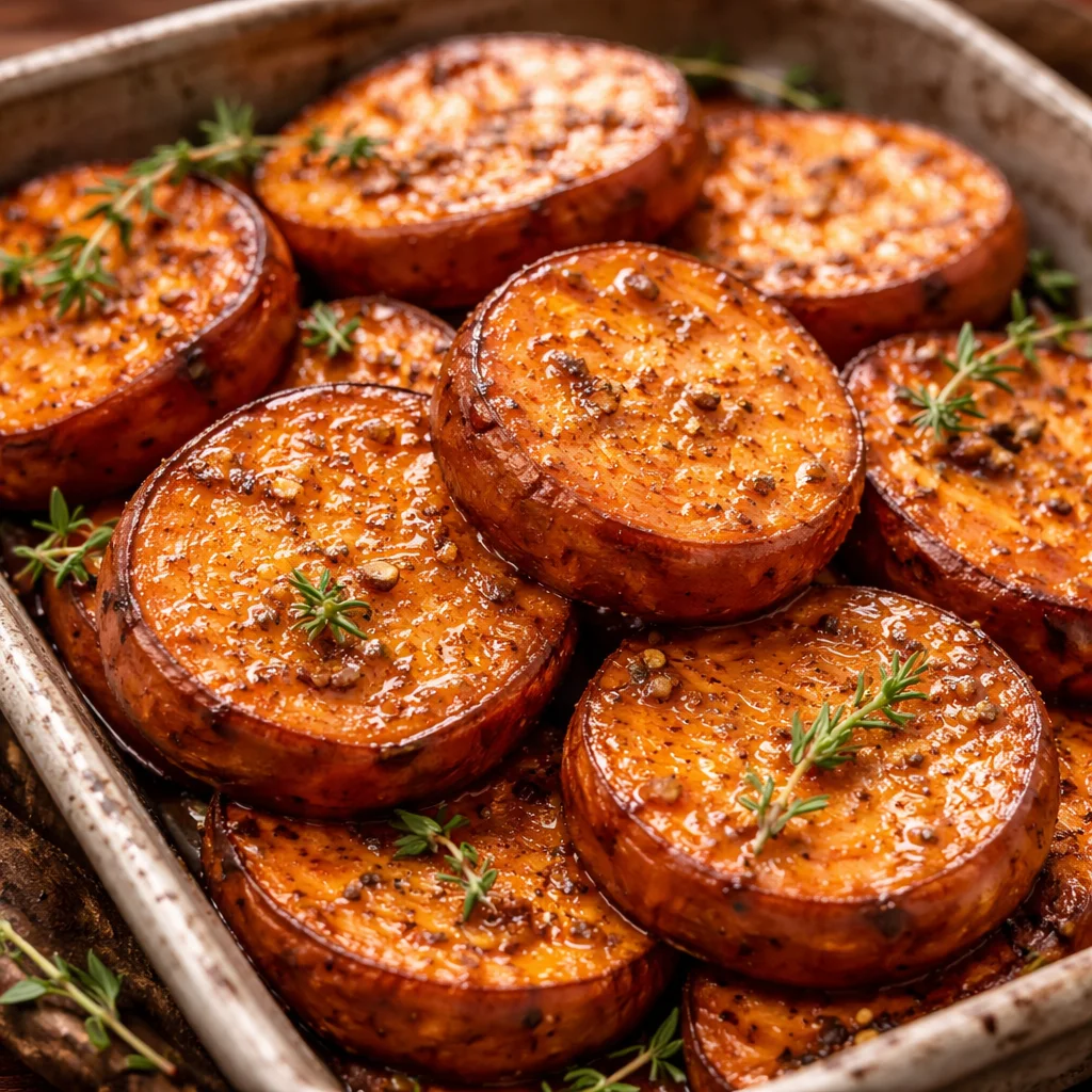 Patates Douces Rôties