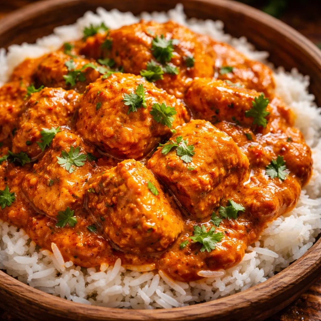 Poulet Tikka Masala à la mijoteuse