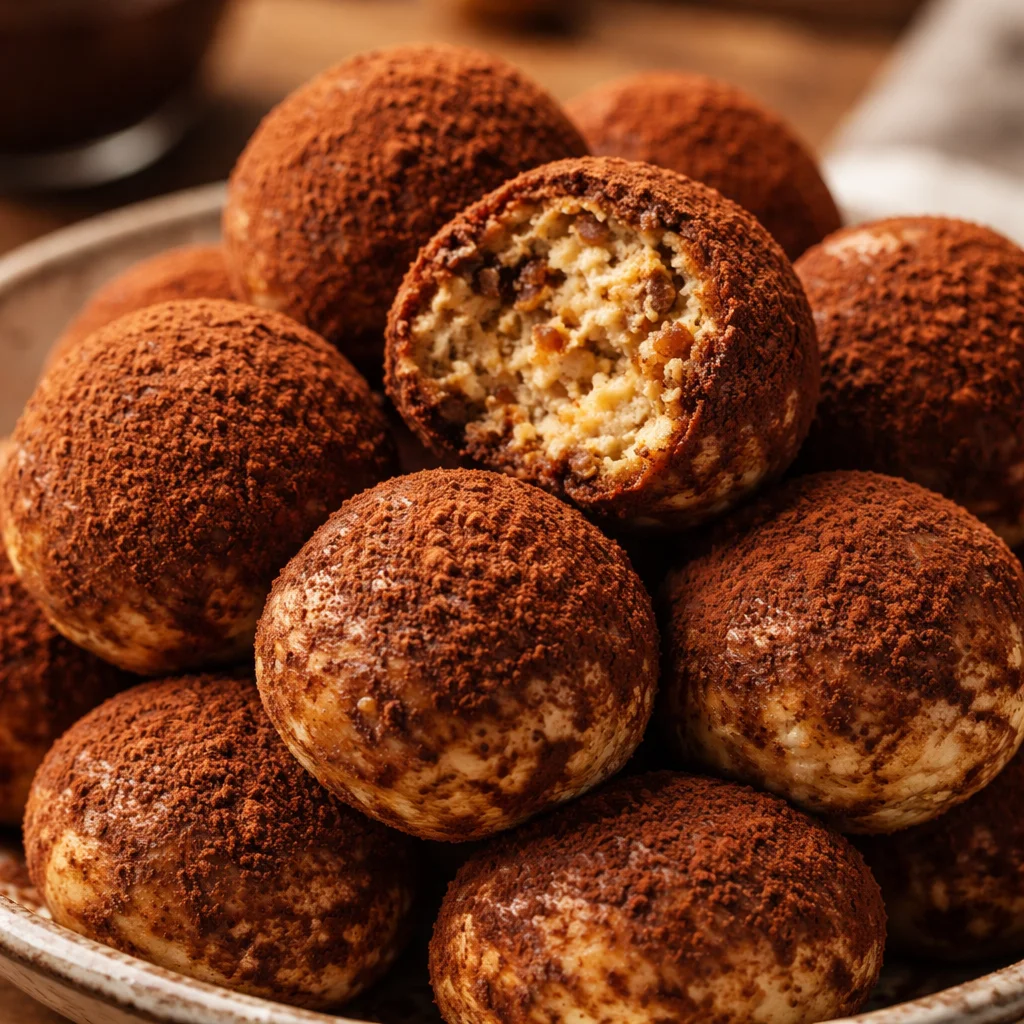 Tiramisu Balls Easy
