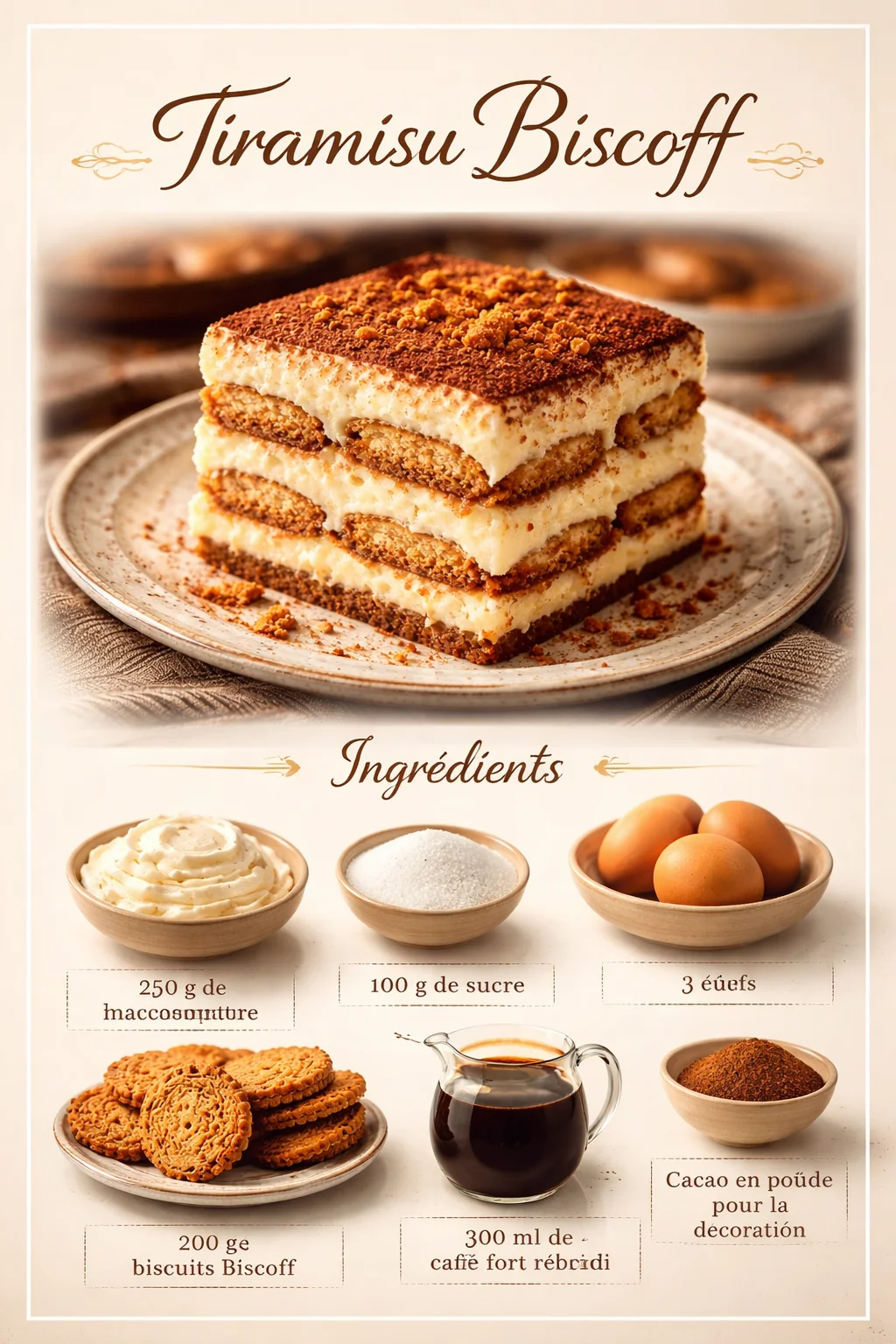 Tiramisu Biscoff