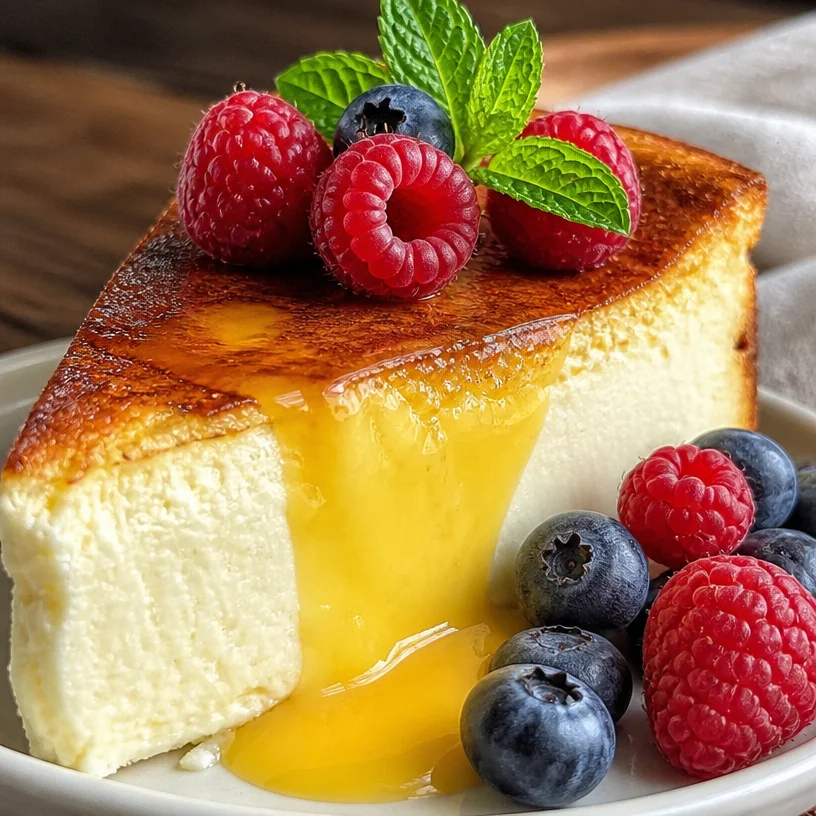 Cheesecake au fromage blanc et yaourt, dessert crémeux et léger