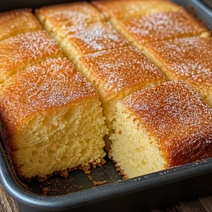 Gâteau Au Beurre Français Facile, un dessert moelleux et savoureux.