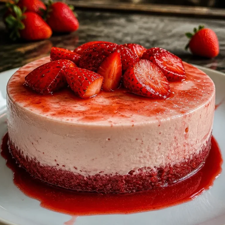 Mousse aux fraises facile, dessert léger et délicieux