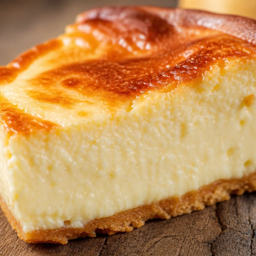 Tarte au fromage blanc alsacienne délicieusement dorée et garnie.