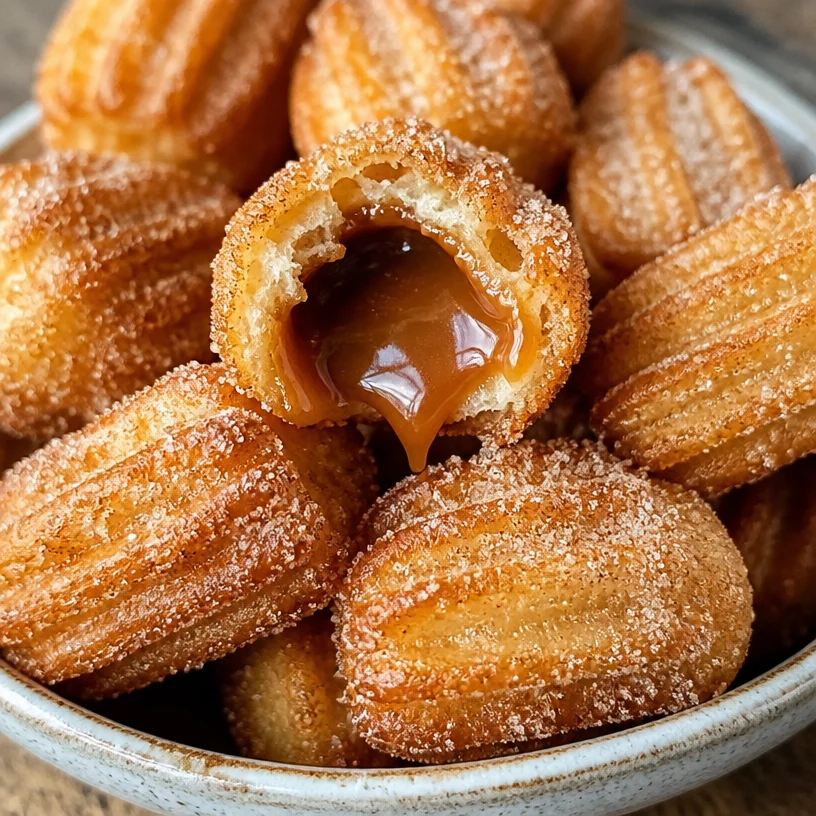 Delicious Churros Poppers served for a sweet experience