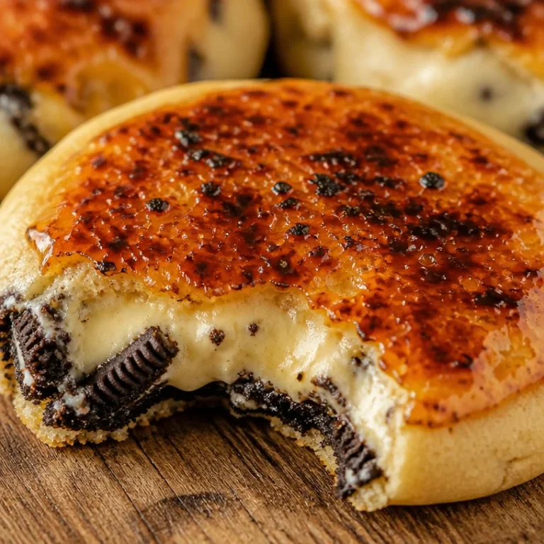 Cookies Crème Brûlée, un dessert délicieusement croquant et crémeux