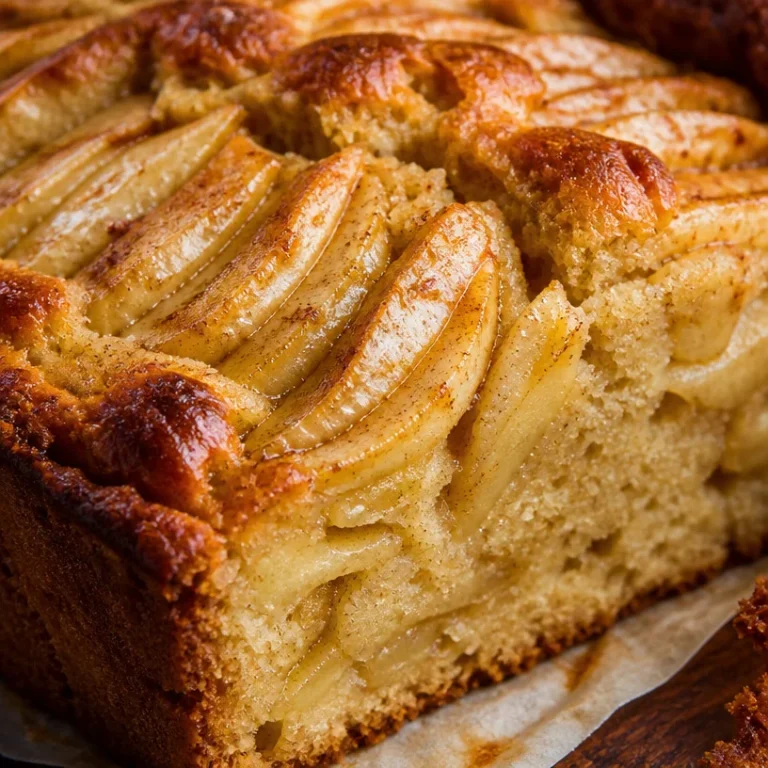 Gâteau Pomme Cannelle moelleux avec pommes et épices