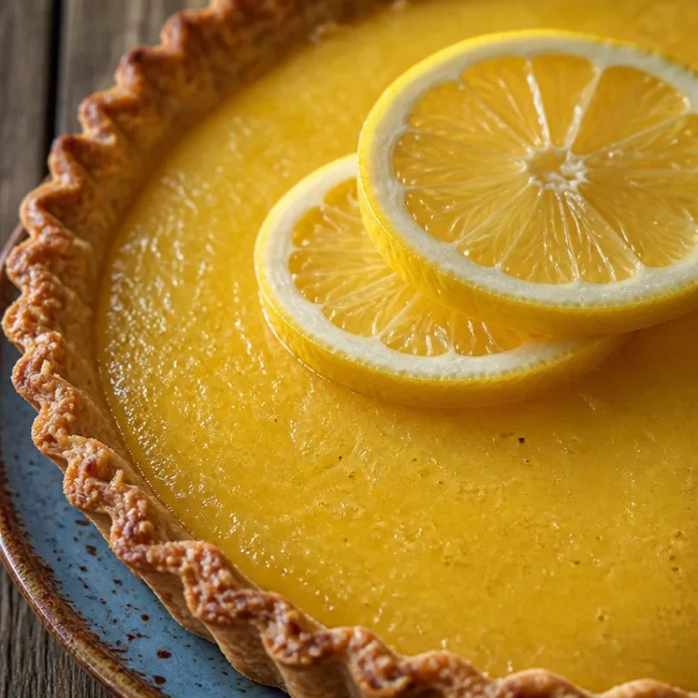 Tarte au Citron Maison - dessert frais et crémeux