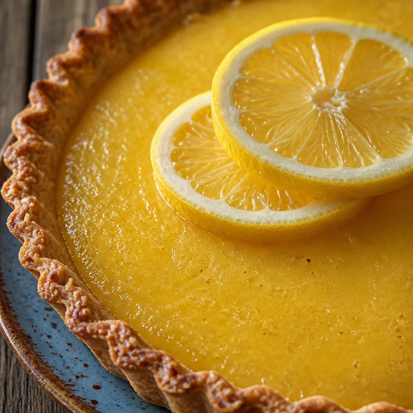 Tarte au Citron Maison - dessert frais et crémeux