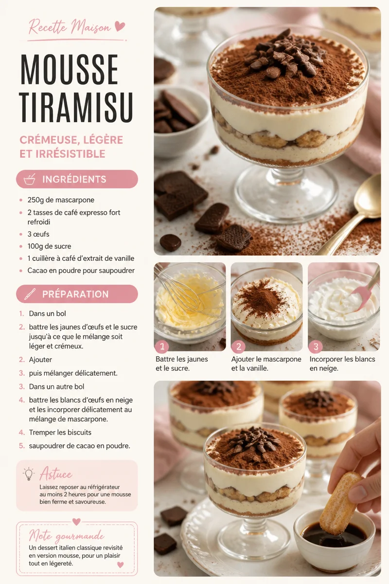 Mousse Tiramisu