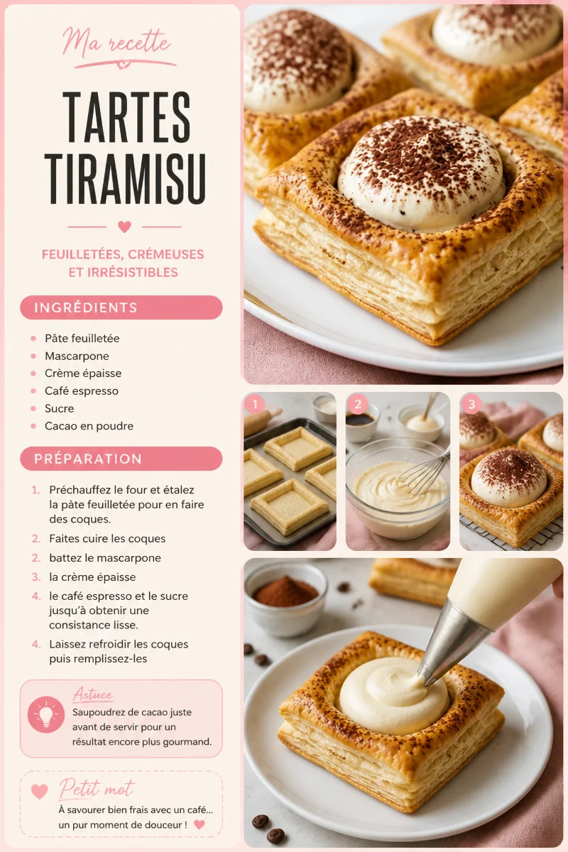 Tartes Tiramisu