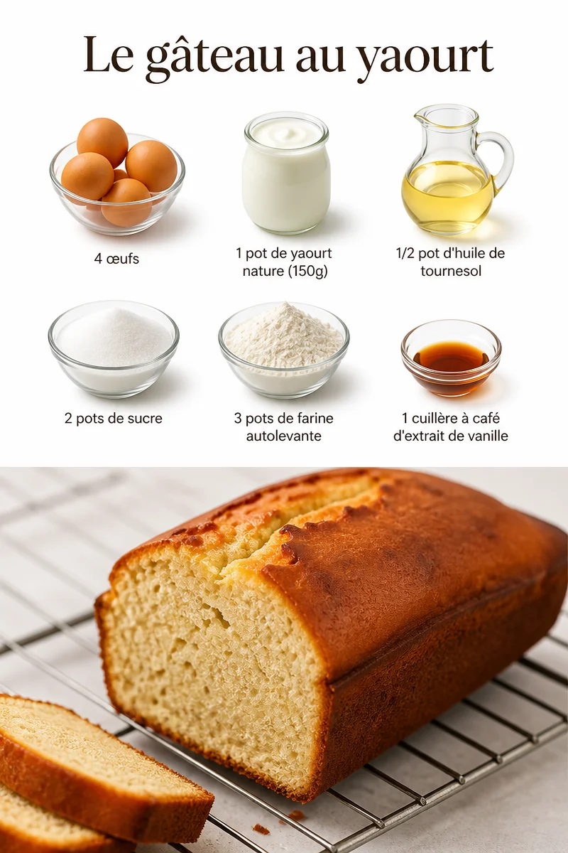 The yogurt cake